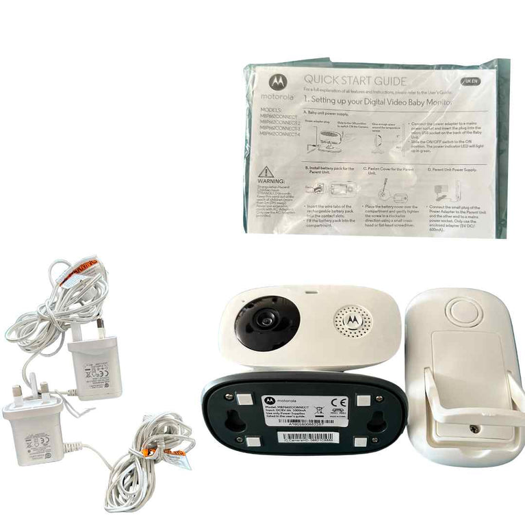 Motorola Digital Video Baby Monitor with Wifi (Model: MBP622Connect)