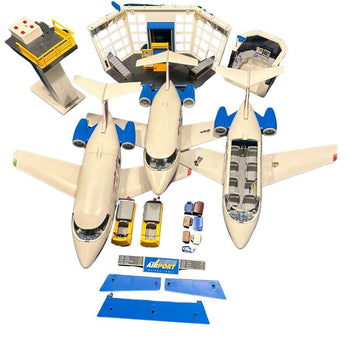 Playmobil City Action Airport Set with Control Tower and Passenger Planes