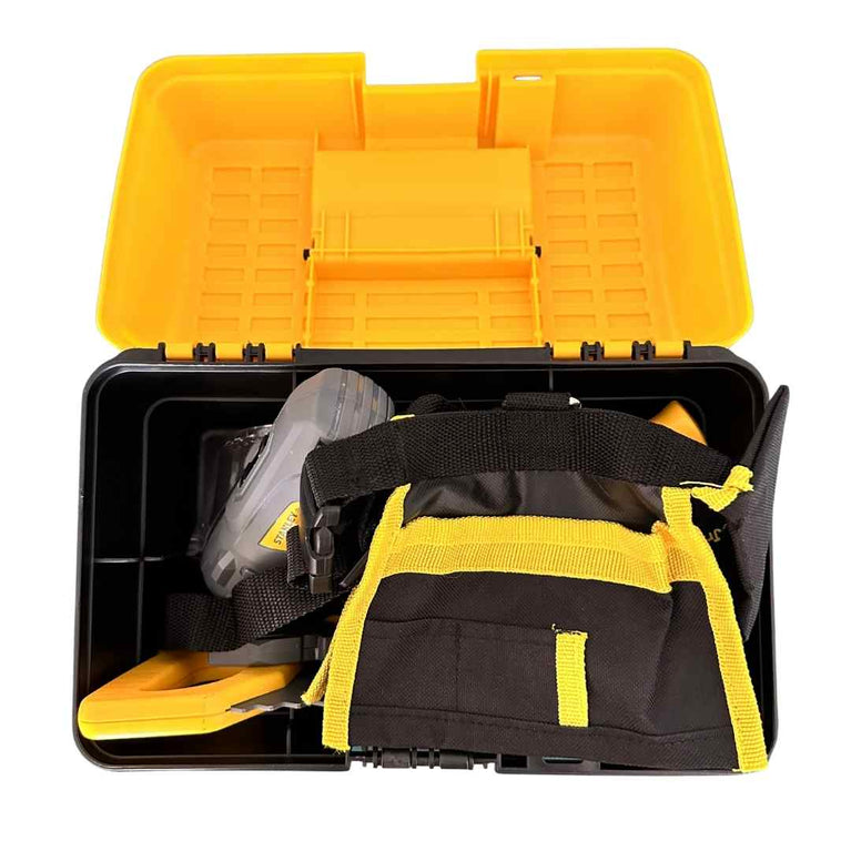 Stanley Jr Tool Box and Hand Tools Set + Tool Belt