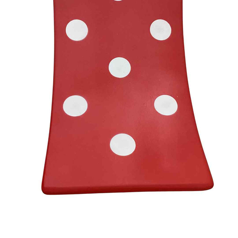 Ariro Wooden Balancing Board for Toddler - Red Polka