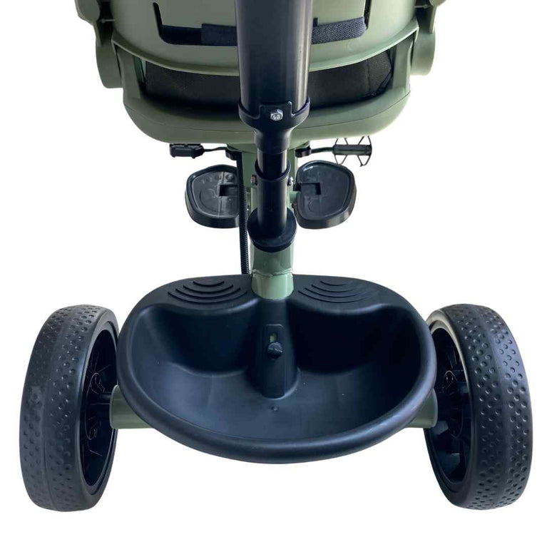 Baybee Uno 3-in-1 Tricycle (Trike) for Kids with Parental Push Handle - Green