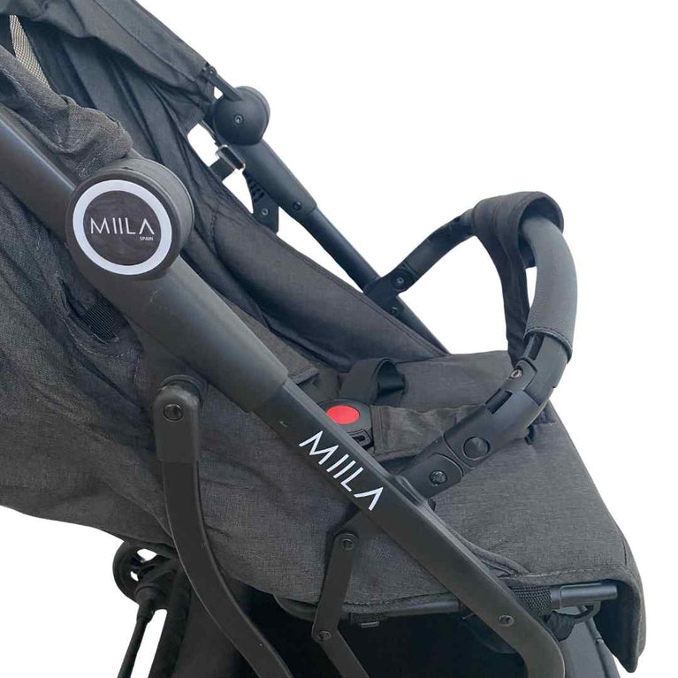 Miila Unisex Travel Stroller with Carry Bag - Dark Grey