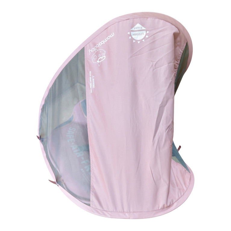 Mambobaby-Float-Deluxe-with-Canopy-and-Tail-Flamingo-Pink-6-4