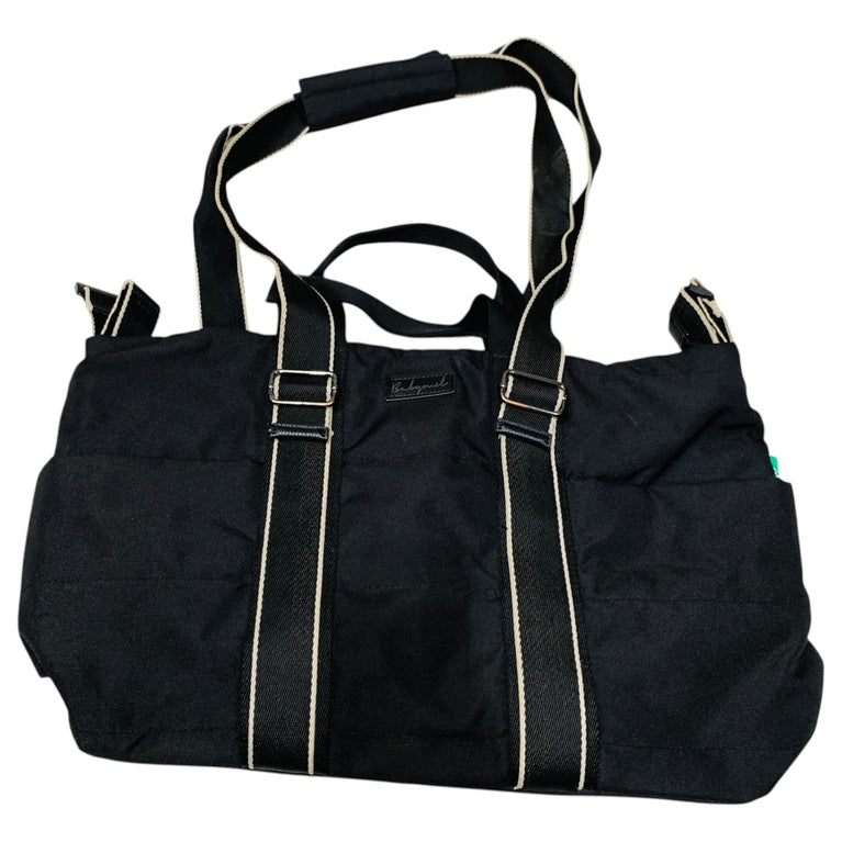 Babymel-Sammi-Eco-Quilt-Convertible-Diaper-Bag-Black-1-1