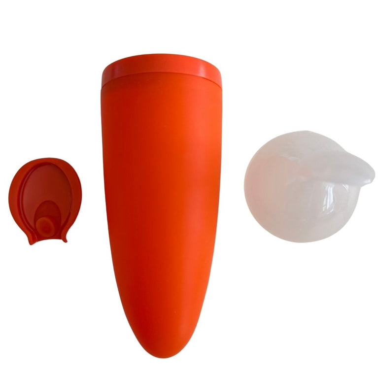 Boon Squirt Silicone Baby Food Dispensing Spoon - Orange