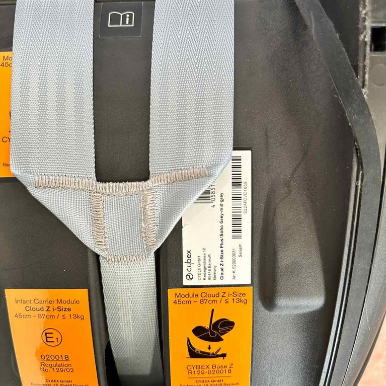 Cybex Cloud Z i-Size Plus - Soho Grey Mid Grey