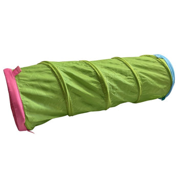 IKEA BUSA Fold-Up Play Tunnel 145 cm Long - Green