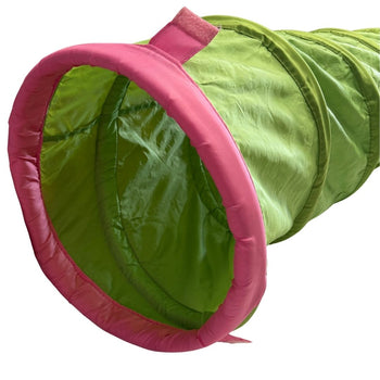 IKEA BUSA Fold-Up Play Tunnel 145 cm Long - Green