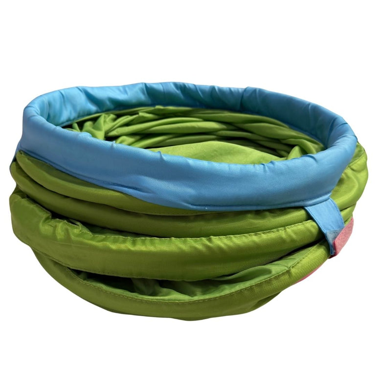 IKEA BUSA Fold-Up Play Tunnel 145 cm Long - Green