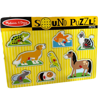 Melissa & Doug Sound Puzzles - Pets