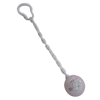 Mushie Halo Pacifier Clip - Pink