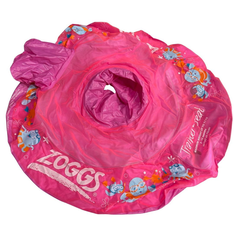 Zoggs Inflatable Baby Swim Trainer Seat (up to 12 months) - Pink