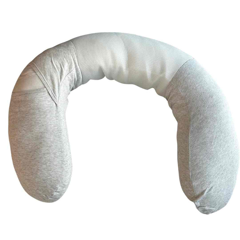 Purflo Breathe Pregnancy Pillow for Mums - Minimal Grey