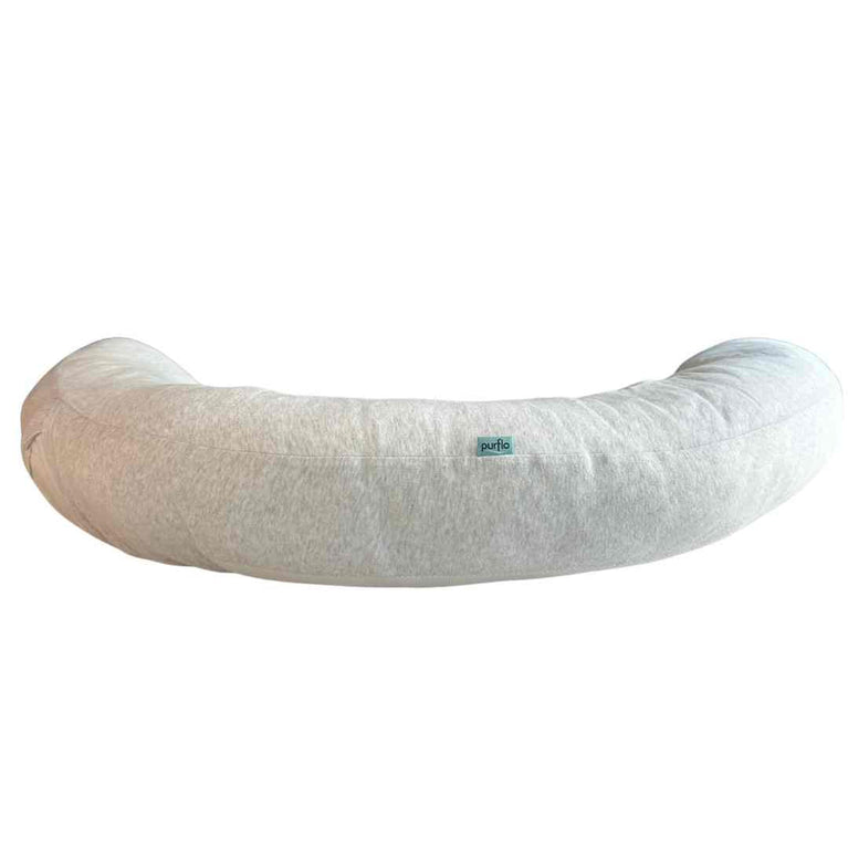 Purflo Breathe Pregnancy Pillow for Mums - Minimal Grey