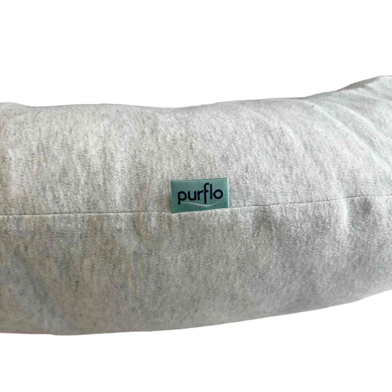 Purflo Breathe Pregnancy Pillow for Mums - Minimal Grey