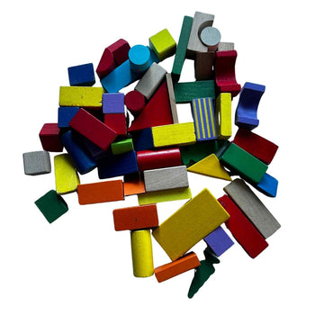 Viga Colourful Block Set (50 Pcs)