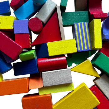 Viga Colourful Block Set (50 Pcs)