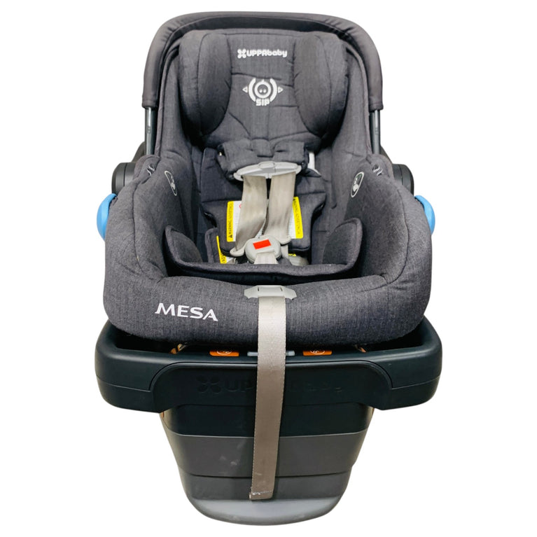 UPPAbaby-Mesa-Car-Seat-with-Base-Grey/Black-1-2