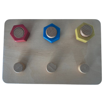 Jumbo Wooden Nuts and Bolts Board