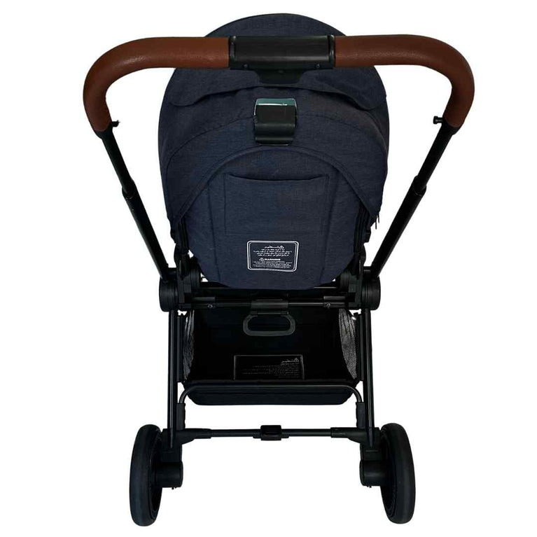 Giggles Lawson Stroller with Bassinet - Grey