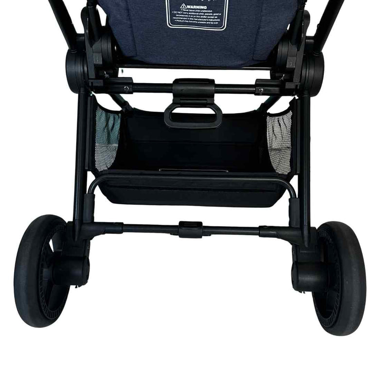 Giggles Lawson Stroller with Bassinet - Grey
