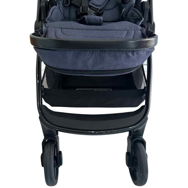 Giggles Lawson Stroller with Bassinet - Grey