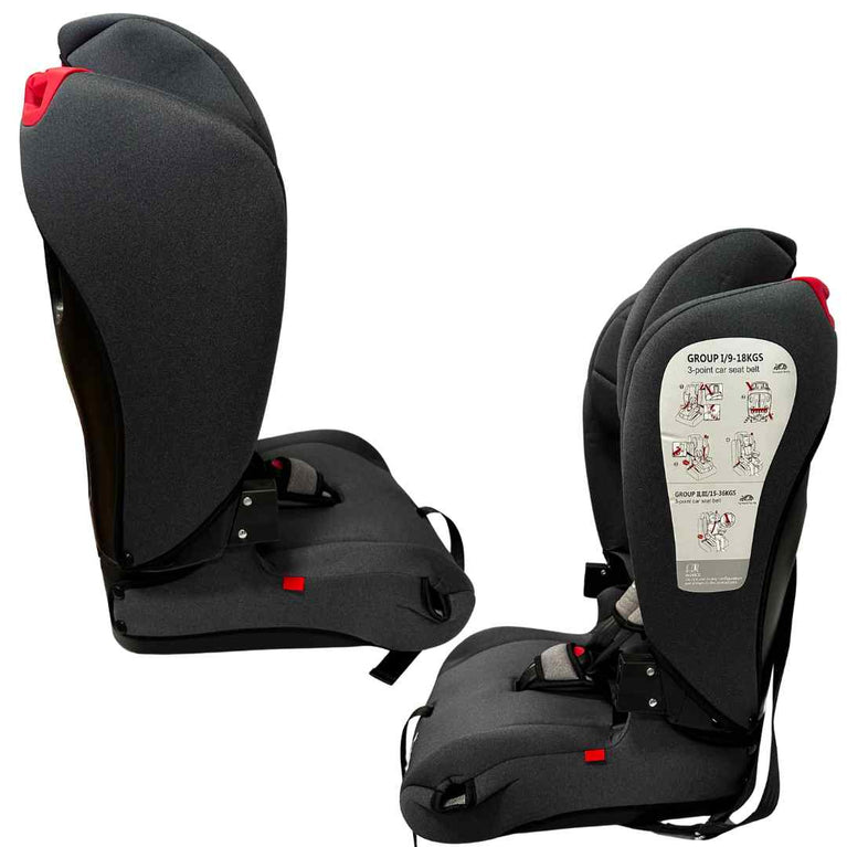 Teknum Pack And Go Foldable Car Seat - Grey