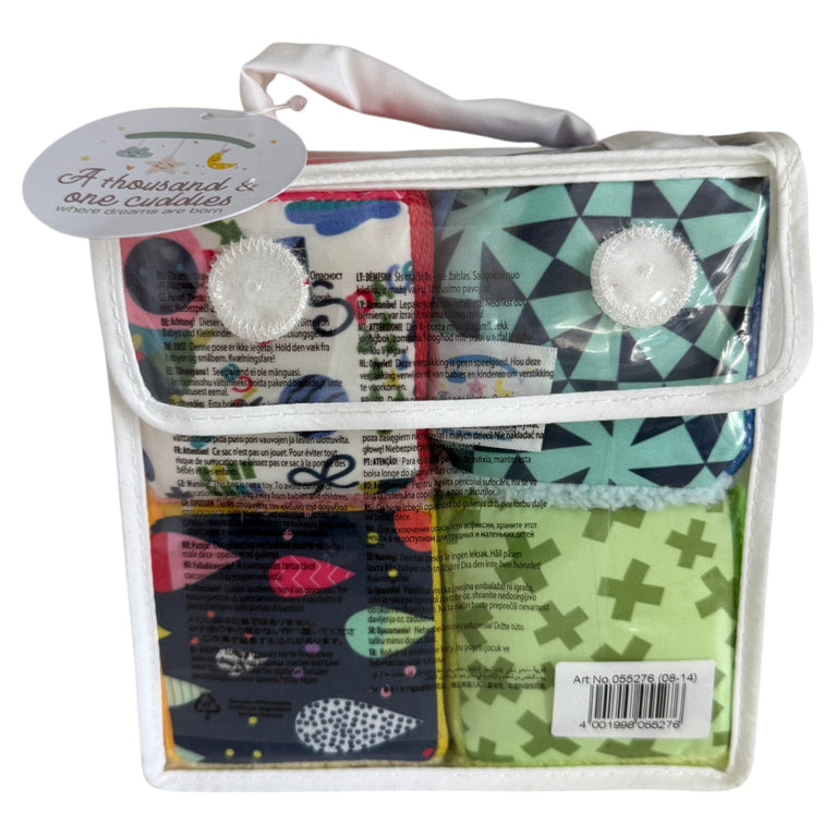 A Thousand & One Cuddles - Set of 4 Cloth Multi-Sensory Cubes