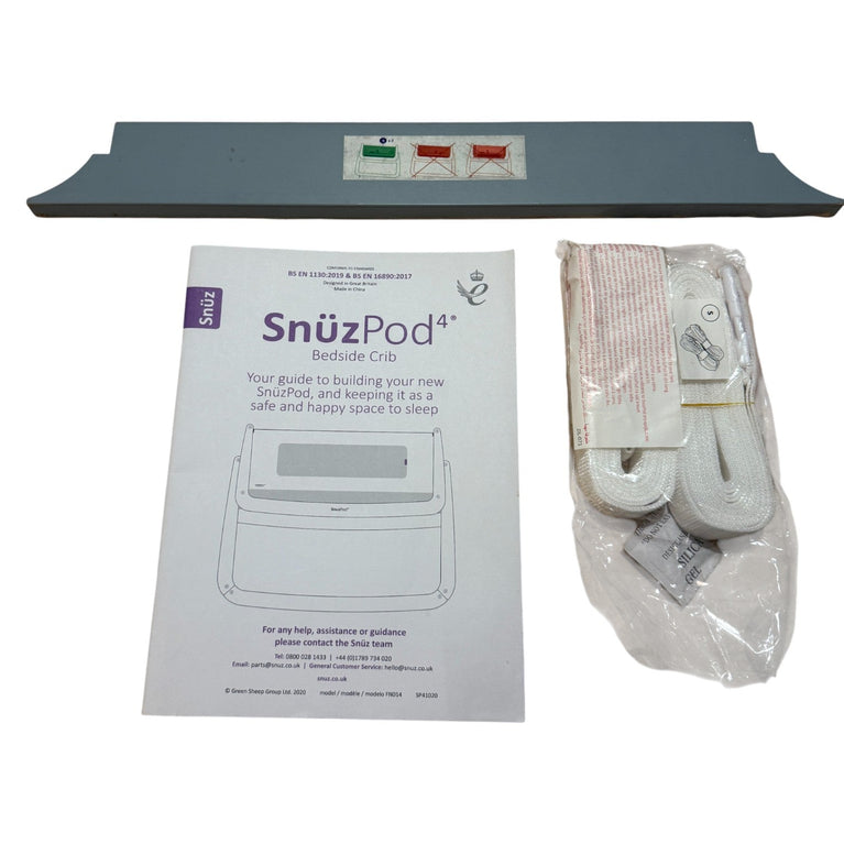 Snuz-SnuzPod-4-Bedside-Crib-Dove-Grey-4-11