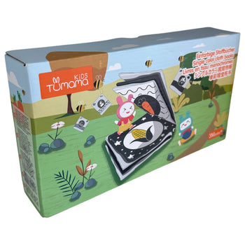 Tumama Kids Single Colour High Contrast Cloth Books - Set of 4