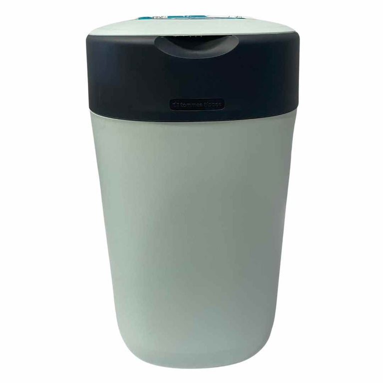 Tommee Tippee Twist & Click Advanced Nappy Disposal Bin - Mint Green & Grey