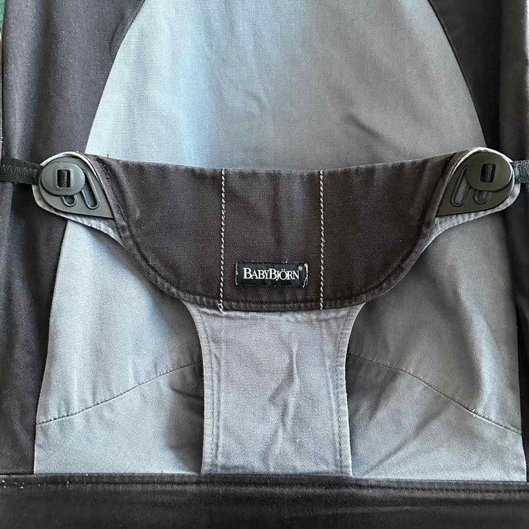 BabyBjörn Bouncer Balance Jersery Cotton - Soft Black/Grey