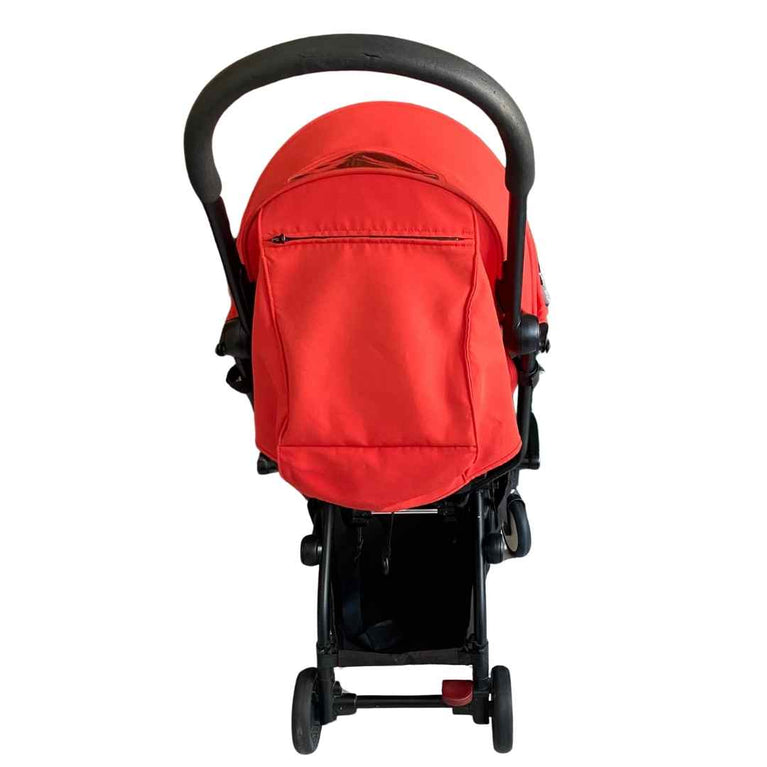 Babyzen YOYO+ Complete Stroller Set With Black Frame & 6m+ Red Color Pack