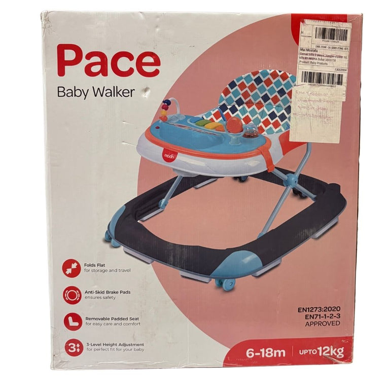 Moon Pace Baby/Child Walker with Music & Toys - Grey