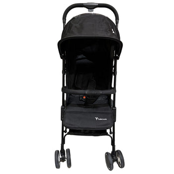 Teknum Travel Cabin Stroller with Extra Wide Canopy - Black