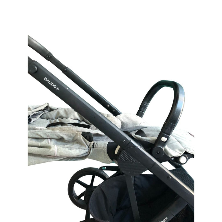 Cybex Balios S Lux Stroller- Grey / Black Frame