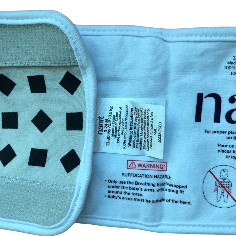 Breathing Wear Band - Pebble Grey 3-24 months