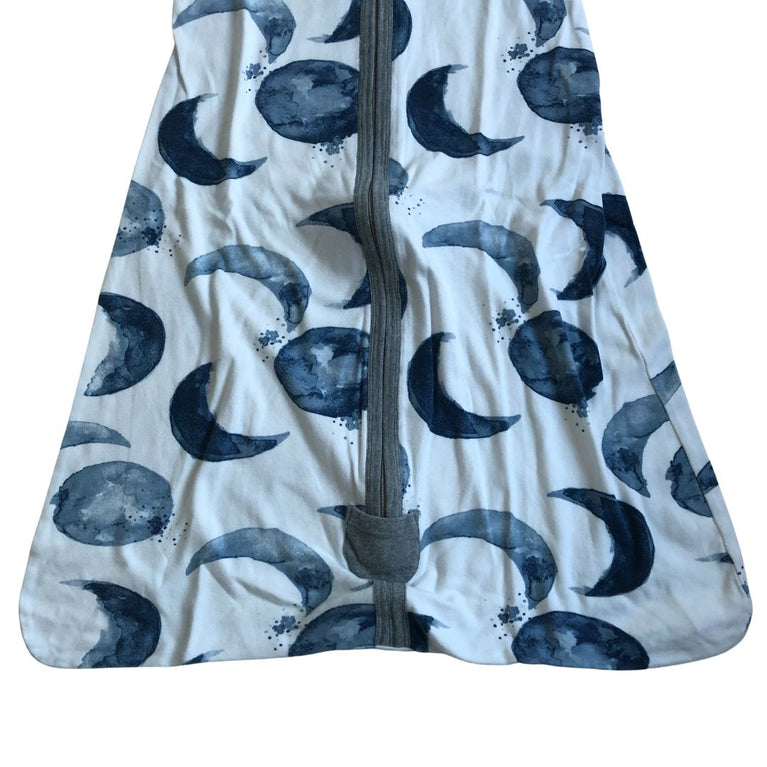 Burt's Bees Baby Beekeeper Wearable Blanket (Size M / 6-12m) - Blue Moon