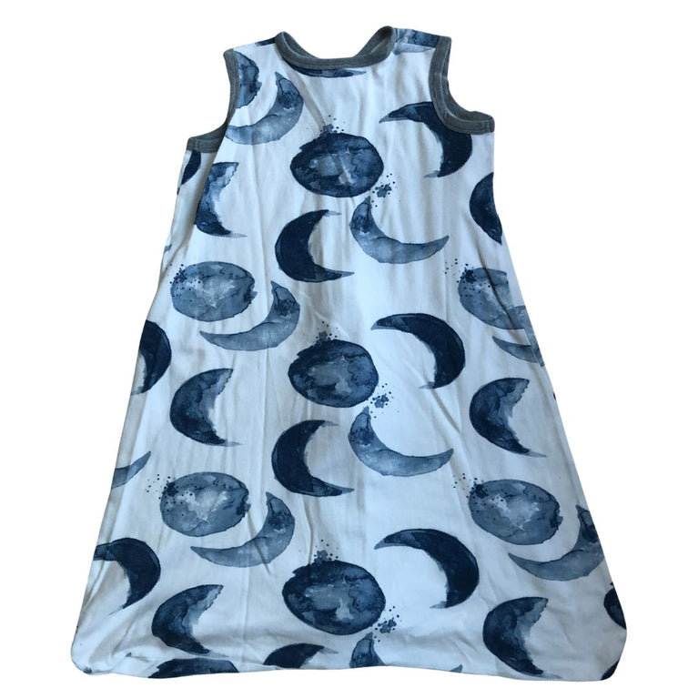 Burt's Bees Baby Beekeeper Wearable Blanket (Size M / 6-12m) - Blue Moon