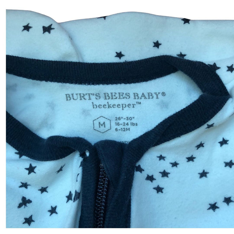 Burt's Bees Baby Beekeeper Wearable Blanket (Size M / 6-12m) - Midnight Twinkle