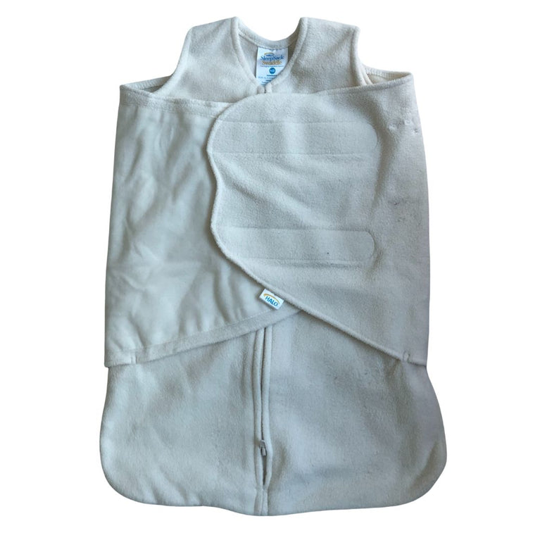 Halo Sleepsack Swaddle Fleece - Cream