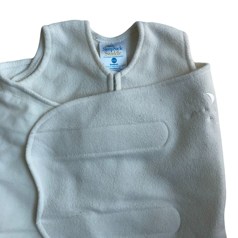Halo Sleepsack Swaddle Fleece - Cream