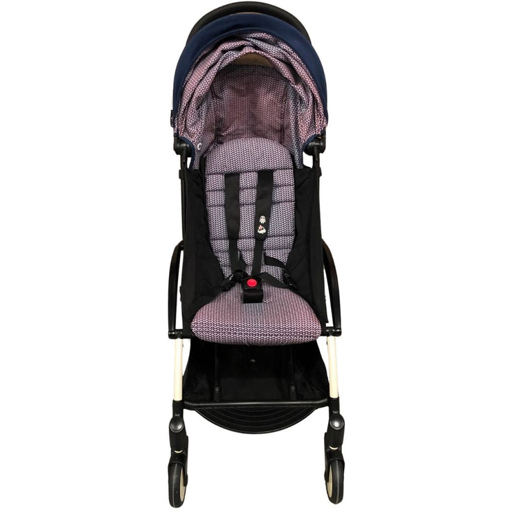 Babyzen YOYO Stroller Frame with Newborn Pack 0+ & 6m+ Pack Bundle - Air France