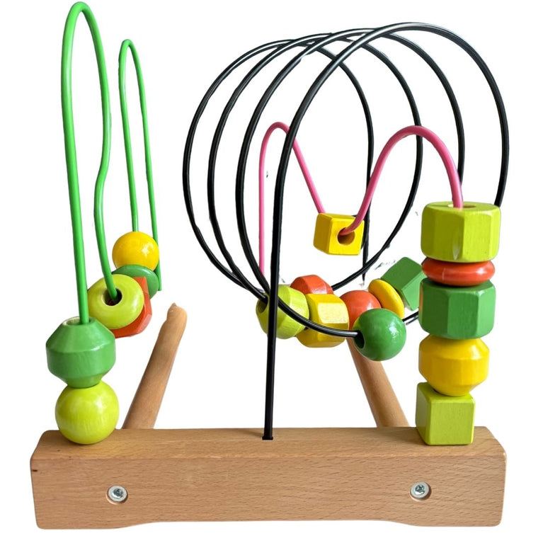 IKEA MULA Bead Roller Coaster Toddler Toy