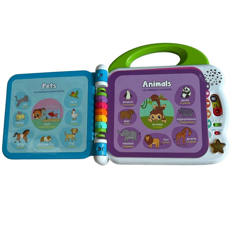 Leapfrog Learning Friends 100 Words Book - English and French