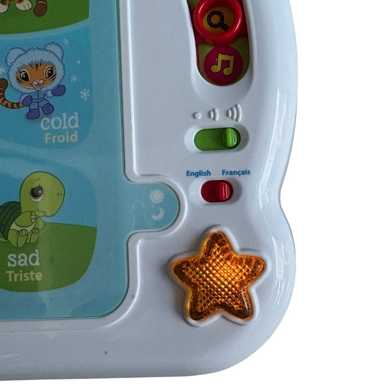 Leapfrog Learning Friends 100 Words Book - English and French