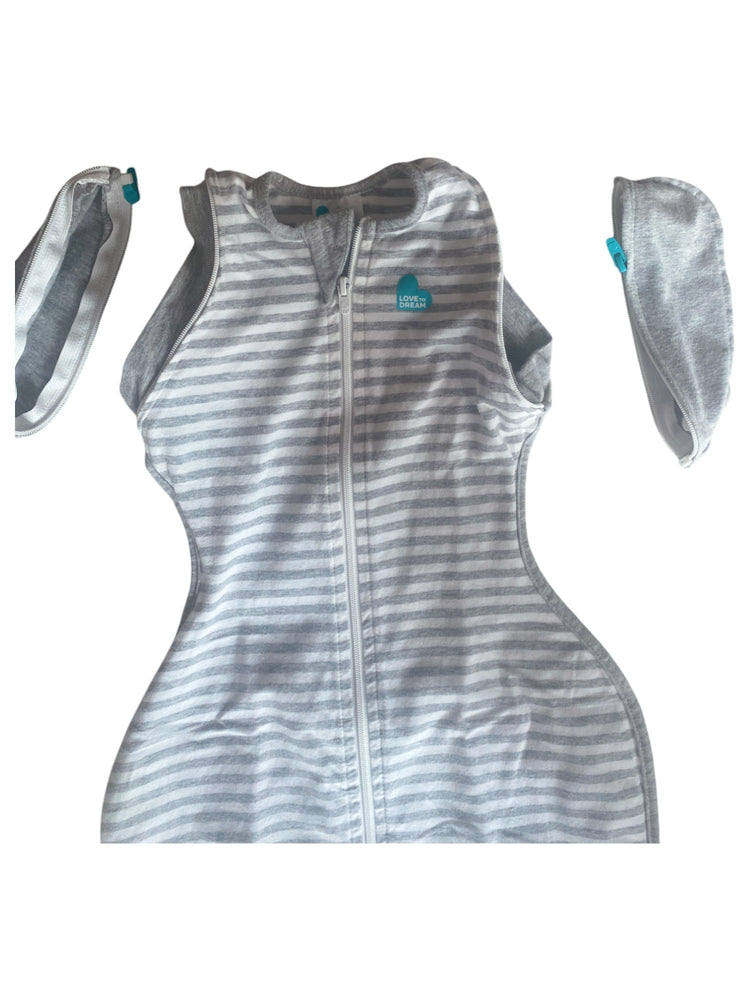Love to Dream Swaddle Up Transitional Bag Original - (Medium 1.0 TOG) - Grey