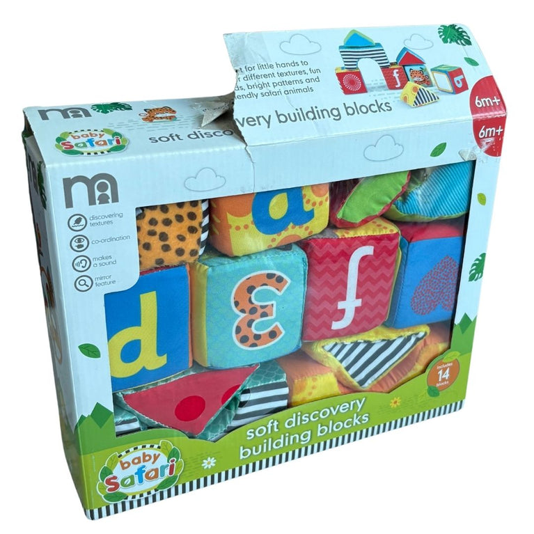 Mothercare Baby Safari Building Blocks