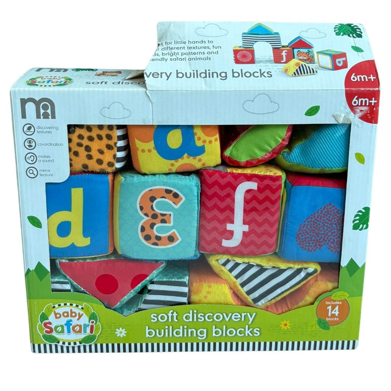 Mothercare Baby Safari Building Blocks