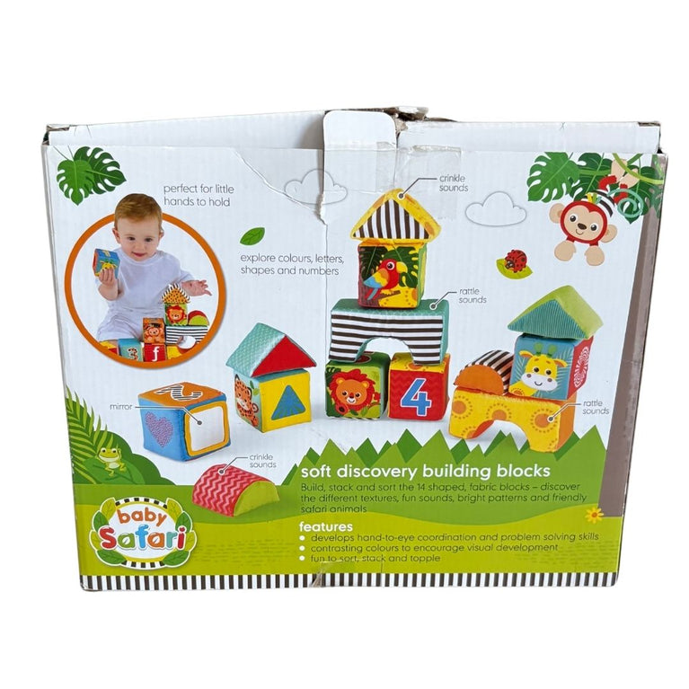 Mothercare Baby Safari Building Blocks